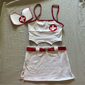 3WISHES SEXY NURSE LINGERIE COSPLAY